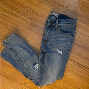 Boys Abercrombie & Fitch size 7-8 skinny jeans